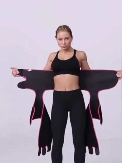 Corsetto dimagrante in neoprene e abbigliamento modellante Fasciatura per pancia personalizzata Cintura per il sudore da donna Avvolgente in vita