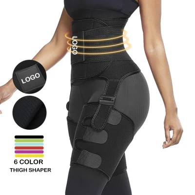 Nuovo rifinitore per vita a vita alta a compressione cintura di supporto per la schiena rifinitore per coscia in neoprene bottino dimagrante modellatore per coscia da donna