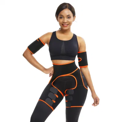 Nuove donne grasso pancia controllo vita alta vita e coscia trainer trimmer cintura da jogging indossare tasca per telefono neoprene shaper